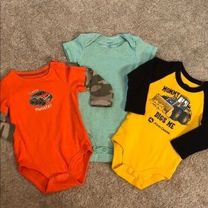 Lot of 3 onesies.